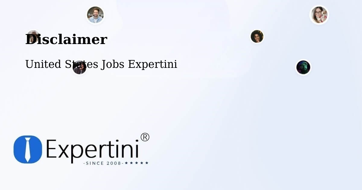 Disclaimer – Olney - United States Jobs Expertini